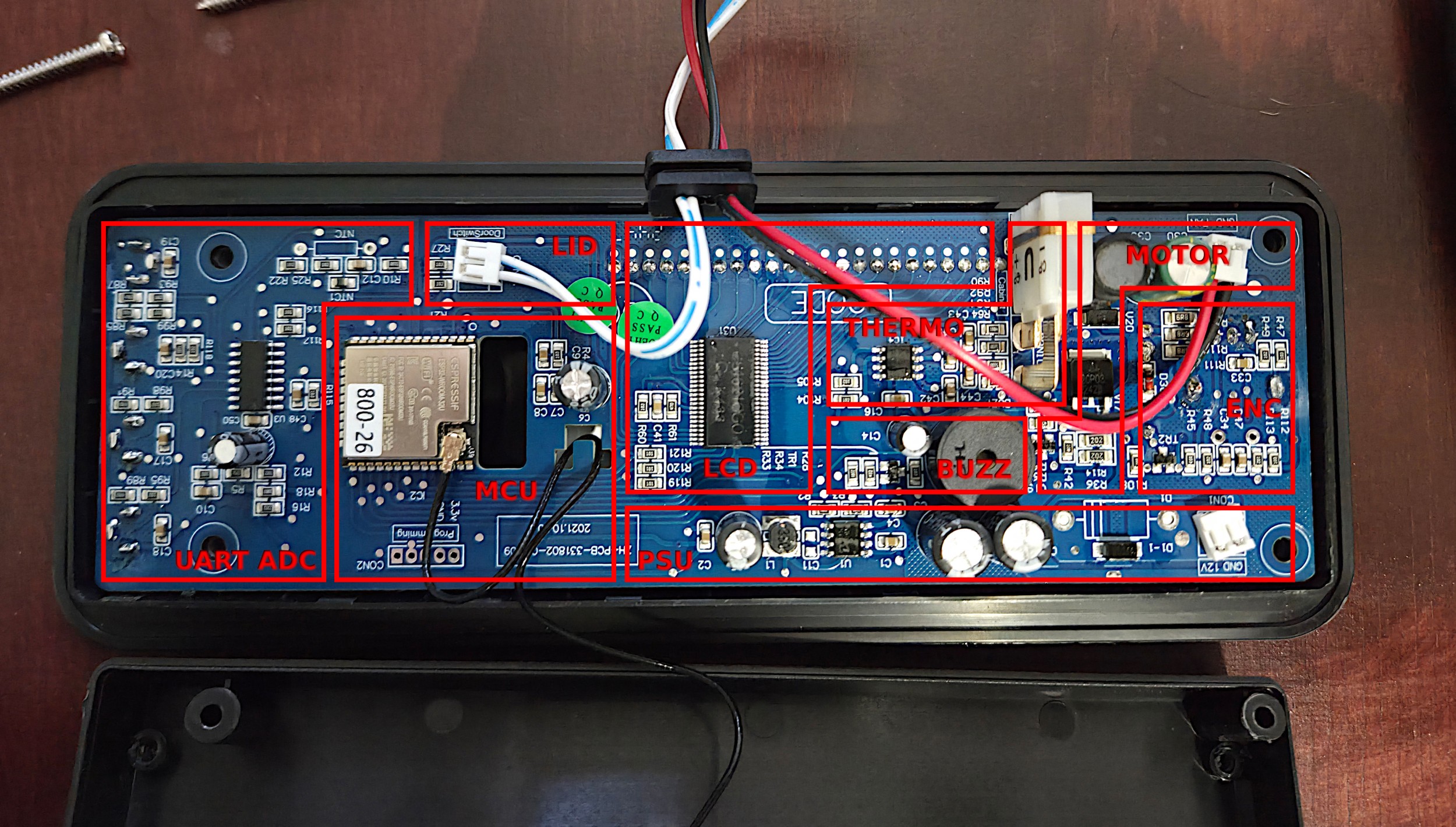 Reverse Engineering the Gravity 800 Smoker Controller